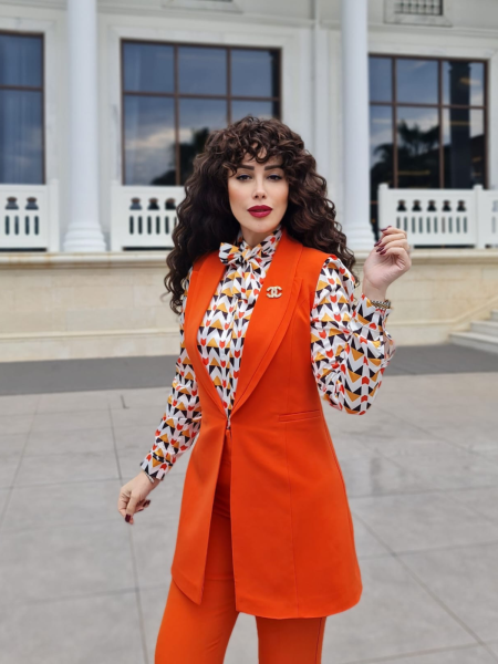 DOUBLE ŞAL KENAR YAKA CEKET
