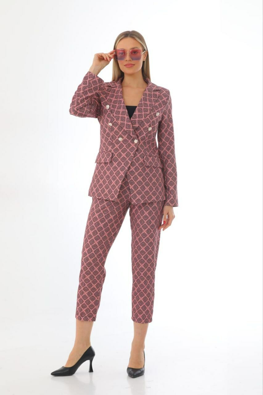 DOUBLE YONCA DESEN ZARF MODEL CEKET