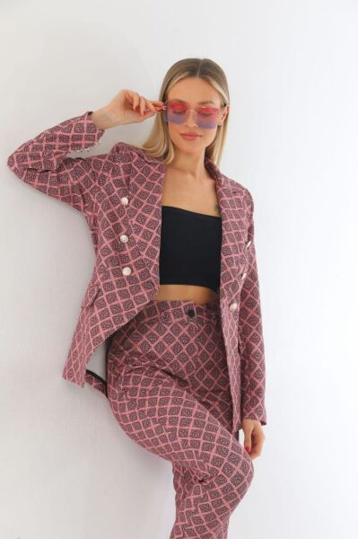DOUBLE YONCA DESEN ZARF MODEL CEKET