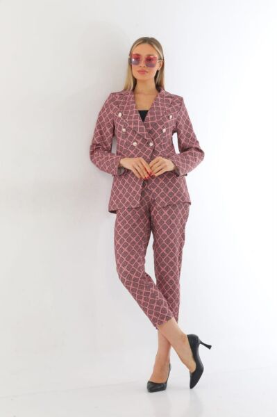 DOUBLE YONCA DESEN ZARF MODEL CEKET