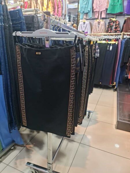 Punto Versace Taşlı Mini Etek