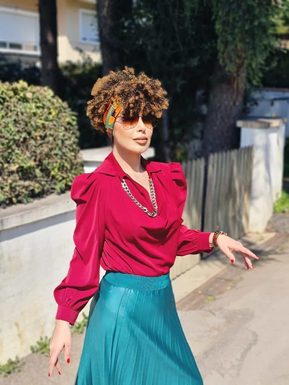 Şarmi Zincirli Kadın Bluz